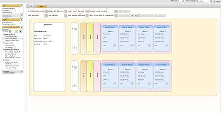 A screenshot of the circuit design / definition module