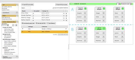 A screenshot of the circuit design / definition module